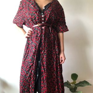 Vintage floral dress